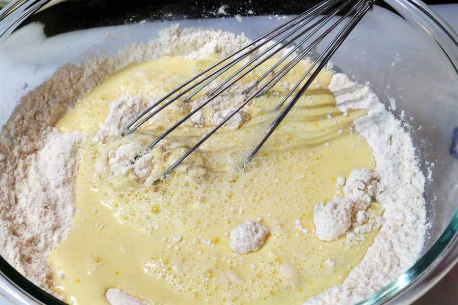 Mix crepe batter Cheese Blintzes Mix crepe batter Cheese Blintzes