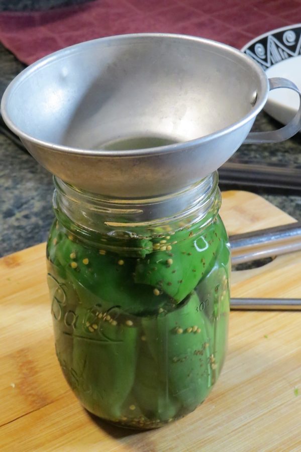 Add pickling liquid Sweet Pickled Peppers Add pickling liquid Sweet Pickled Peppers
