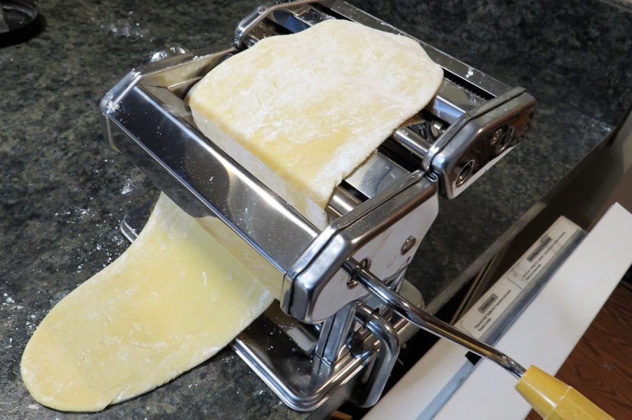 Rolling pasta Rolling pasta