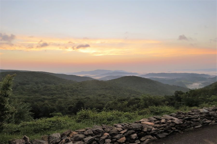 Sunrise Grayson Highlands State Park Mouth of Wilson Virginia Sunrise Grayson Highlands State Park Mouth of Wilson Virginia
