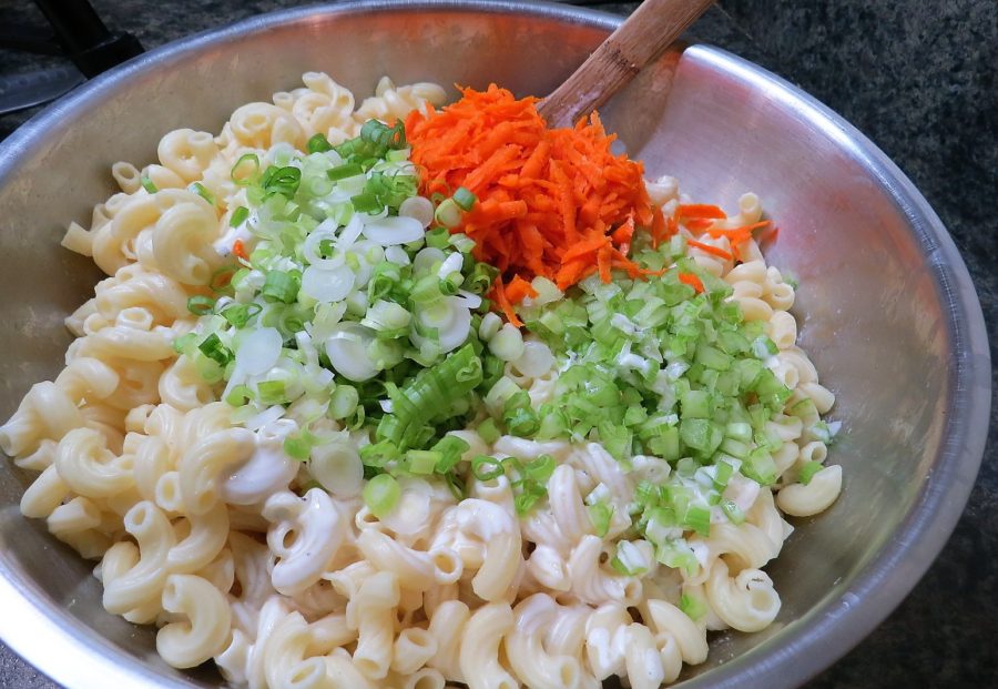Add vegetables Hawaiian Macaroni Salad Add vegetables Hawaiian Macaroni Salad
